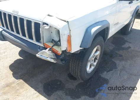 2000 Jeep Cherokee Sport из США, поврежденный, VIN 1J4FF48S6YL211438